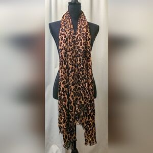 Leopard Print Scarf